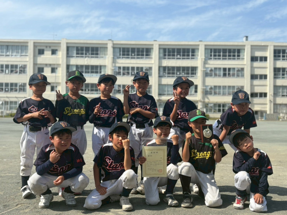 第3位入賞♪　茅ケ崎北部・寒川リーグ　春季Tボール大会にて